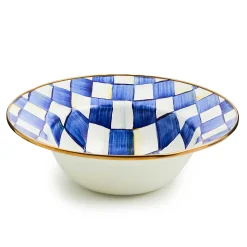Serveware|MacKenzie-Childs Royal Check Serving Bowl
