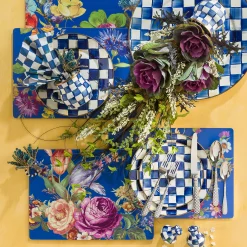Bar Entertaining|Serveware|MacKenzie-Childs Royal Check Serving Platter