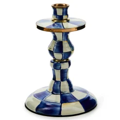 Candles & Fragrances|MacKenzie-Childs Royal Check Small Candlestick