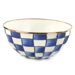 Serveware|MacKenzie-Childs Royal Check Small Everyday Bowl