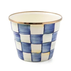 Spring|Greenery & Florals|MacKenzie-Childs Royal Check Small Garden Pot