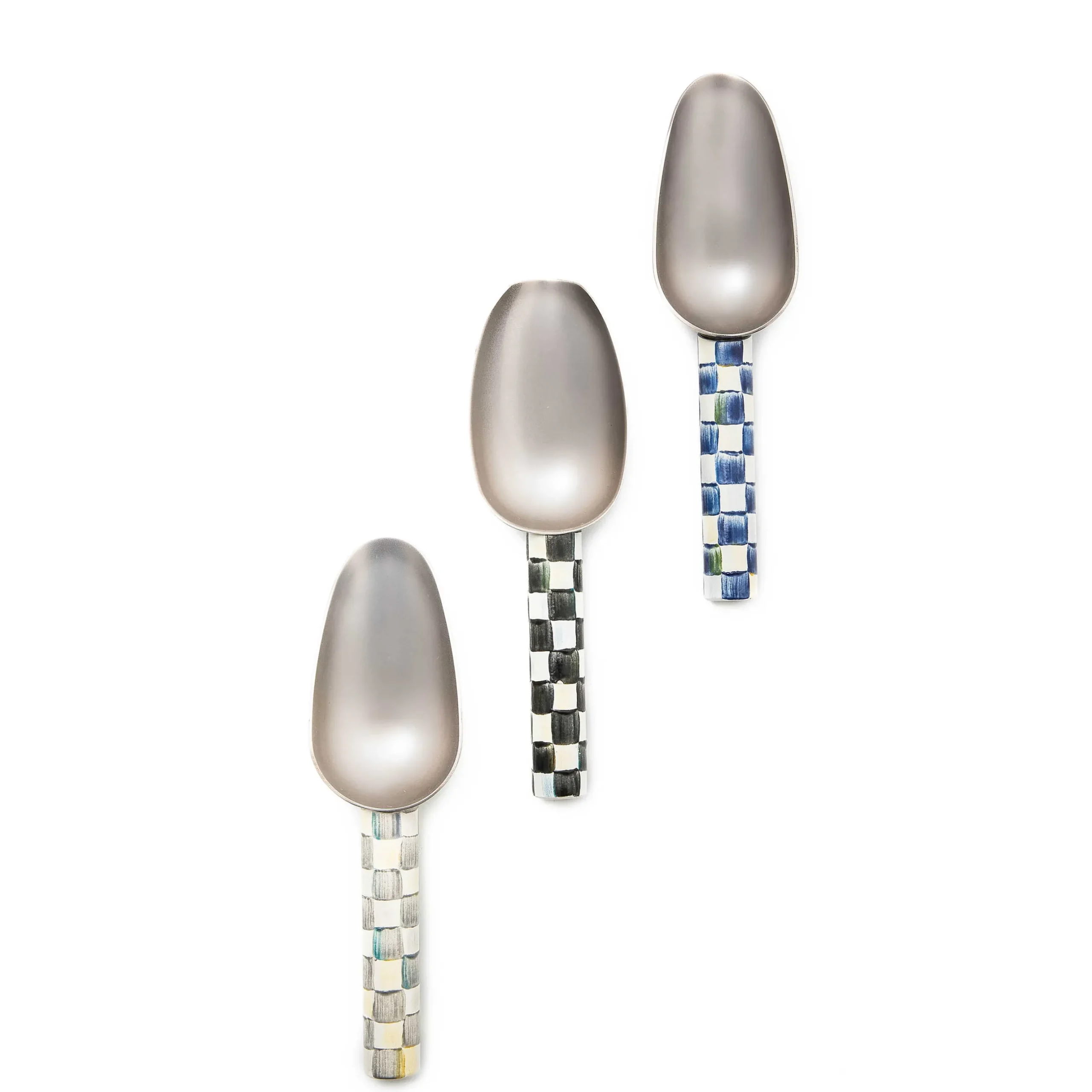 Kitchen Utensils & Tools|Serveware|MacKenzie-Childs Royal Check Small Scoop