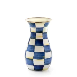 Spring|Room Accents|MacKenzie-Childs Royal Check Tall Vase