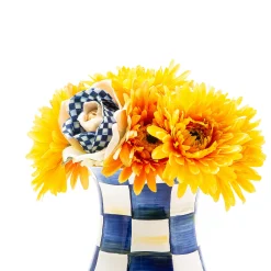 Spring|Greenery & Florals|MacKenzie-Childs Royal Check Tall Vase  Bouquet Set