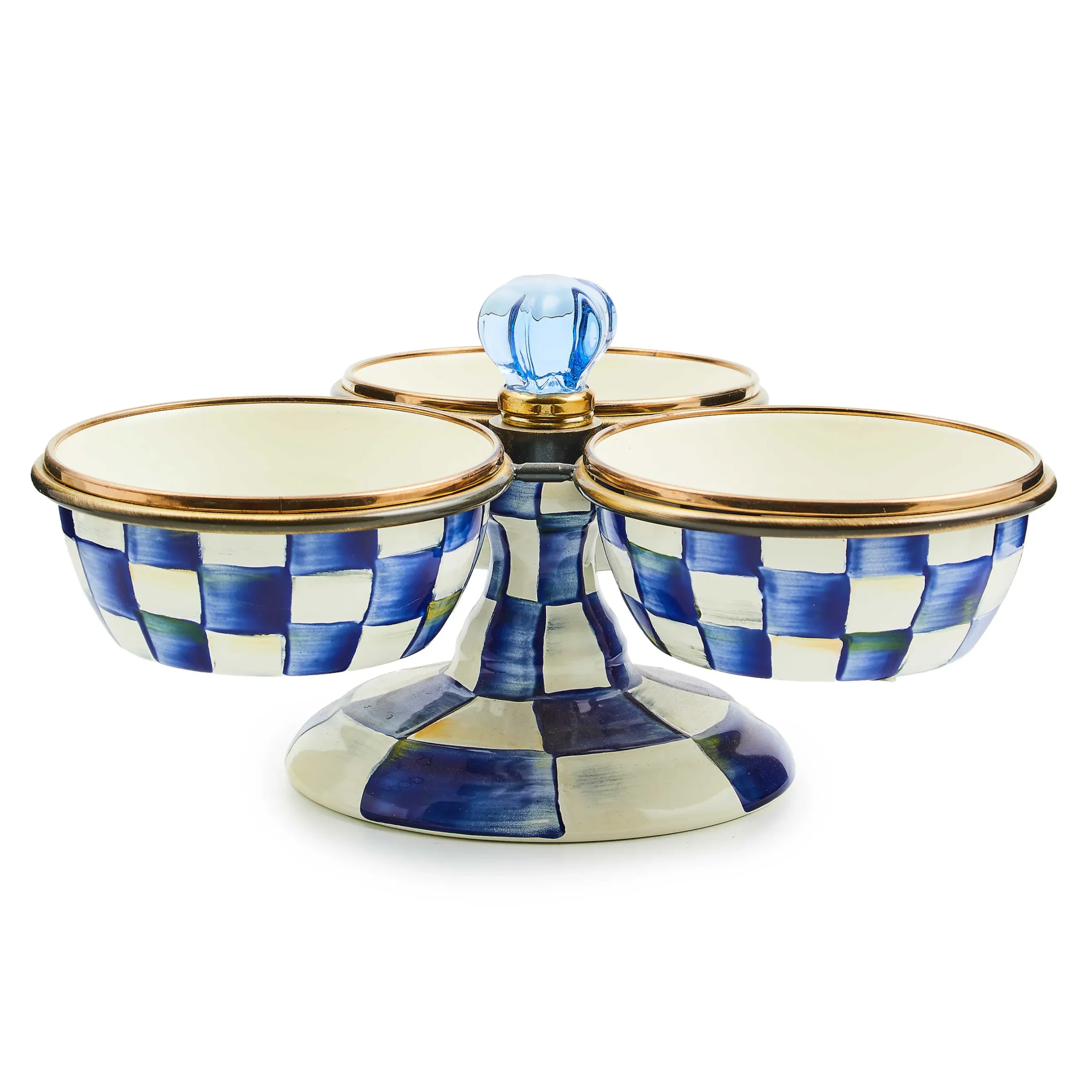 Bar Entertaining|Serveware|MacKenzie-Childs Royal Check Triplicity