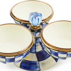 Bar Entertaining|Serveware|MacKenzie-Childs Royal Check Triplicity
