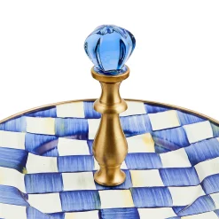 Bar Entertaining|Serveware|MacKenzie-Childs Royal Check Two Tier Sweet Stand