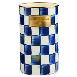 Kitchen Storage & Organization|MacKenzie-Childs Royal Check Utensil Holder