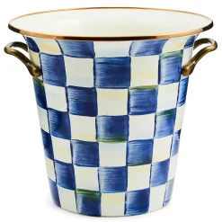 Drinkware|Bar Entertaining|MacKenzie-Childs Royal Check Wine Cooler