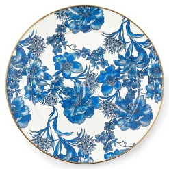 Spring|Dinnerware & Flatware|MacKenzie-Childs Royal English Garden Enamel Charger/Plate