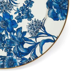 Spring|Dinnerware & Flatware|MacKenzie-Childs Royal English Garden Enamel Charger/Plate