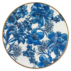 Spring|Dinnerware & Flatware|MacKenzie-Childs Royal English Garden Enamel Salad/Dessert Plate