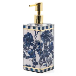 Spring|Bath & Bath Accessories|MacKenzie-Childs Royal English Garden Soap Pump