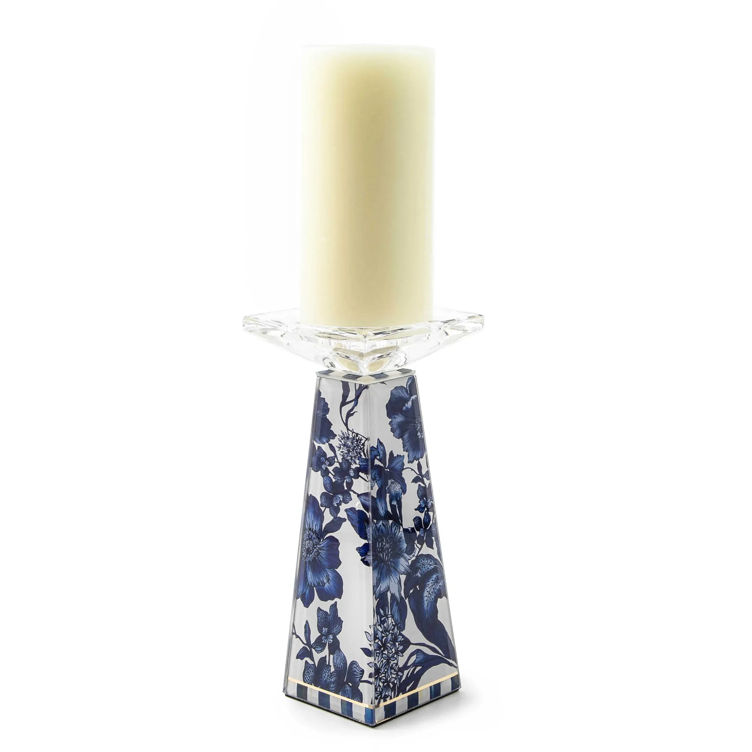 Spring|Candles & Fragrances|MacKenzie-Childs Royal English Garden Tall Candle Holder