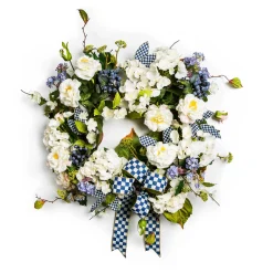 Easter|Spring|MacKenzie-Childs Royal Fresh Cut Wreath