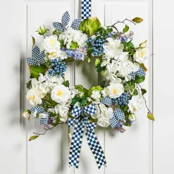 Easter|Spring|MacKenzie-Childs Royal Fresh Cut Wreath