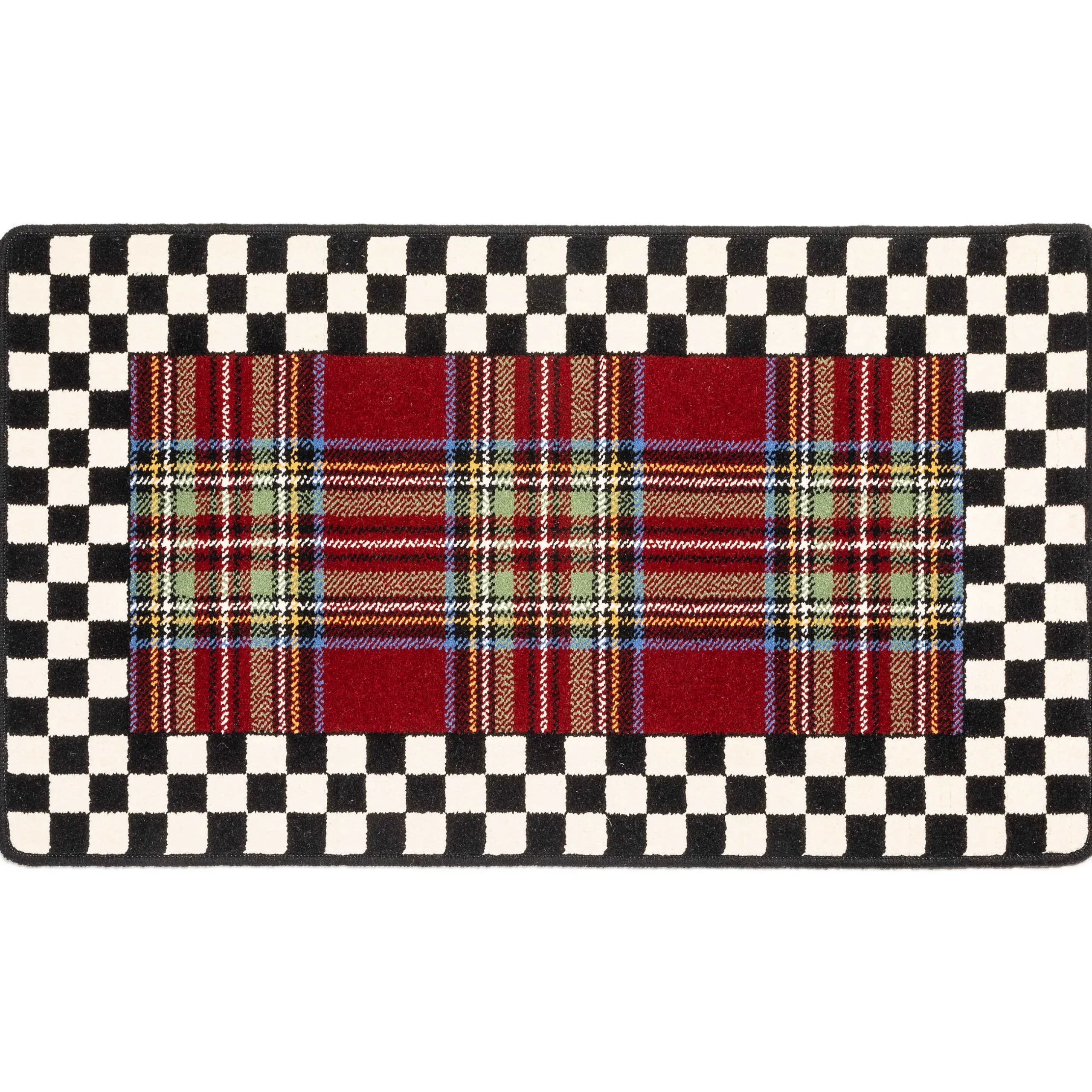 Holiday|Rugs|MacKenzie-Childs Royal Stewart Tartan Rug - 2'3 x 3'9