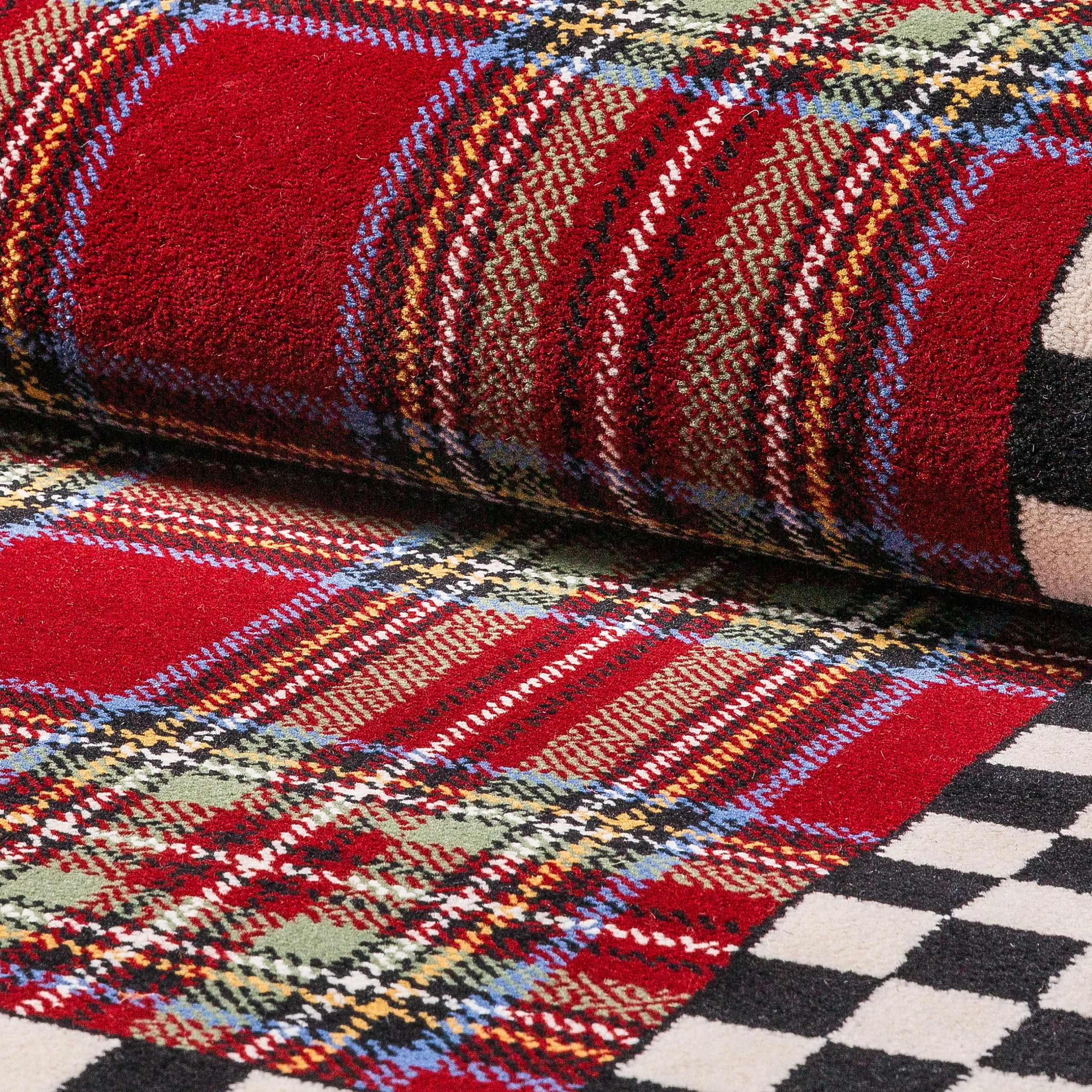 Holiday|Rugs|MacKenzie-Childs Royal Stewart Tartan Rug - 2'3 x 3'9