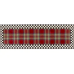 Holiday|Rugs|MacKenzie-Childs Royal Stewart Tartan Rug - 2'6 x 8' Runner