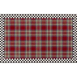 Holiday|Rugs|MacKenzie-Childs Royal Stewart Tartan Rug - 5'1 x 8'2