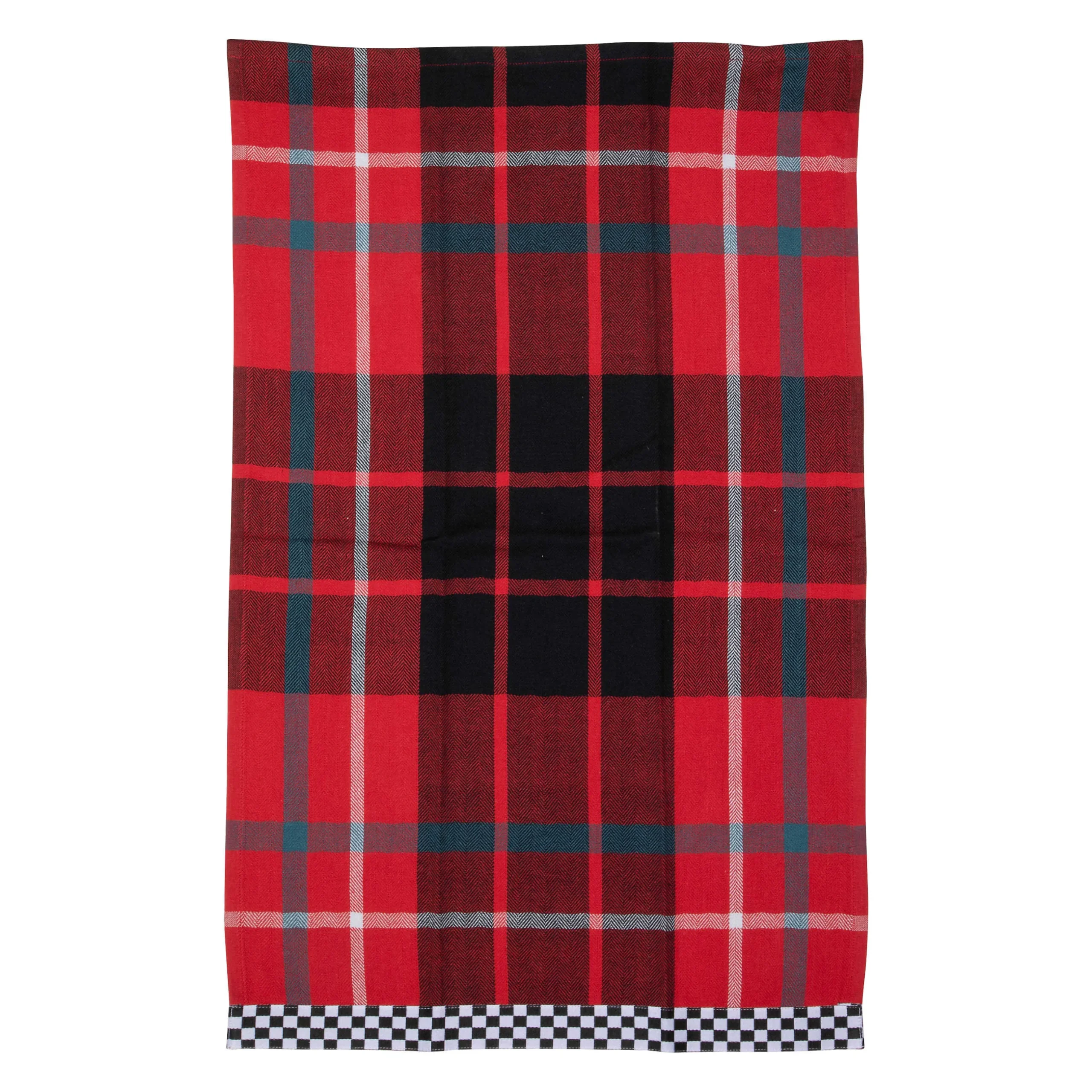 Holiday|Kitchen & Dining Sets|MacKenzie-Childs Royal Stewart Woven Dish Towels, Set of 3