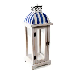 Spring|The Fall Shop|MacKenzie-Childs Royal Stripe Lantern