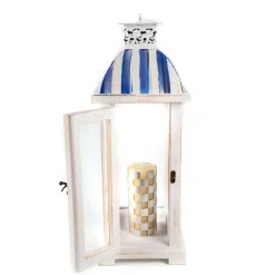 Spring|The Fall Shop|MacKenzie-Childs Royal Stripe Lantern
