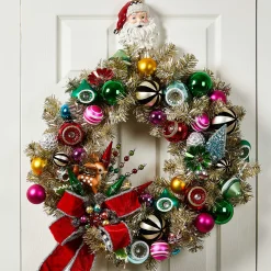 Holiday|Finishing Touches|MacKenzie-Childs Santa Wreath Hanger