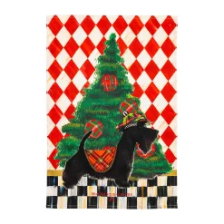 Holiday|Kitchen & Table Linens|MacKenzie-Childs Scottie Dish Towel