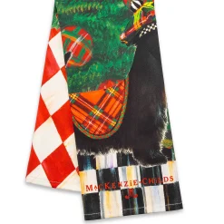 Holiday|Kitchen & Table Linens|MacKenzie-Childs Scottie Dish Towel