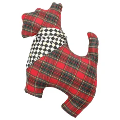 Holiday|Pillows, Throws, & Cushions|MacKenzie-Childs Scottie Shaped Throw Pillow