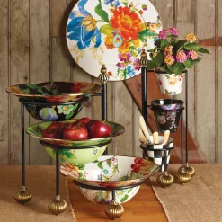 Table Accessories|Serveware|MacKenzie-Childs Serving Stand - Large