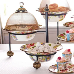 Table Accessories|Serveware|MacKenzie-Childs Serving Stand - Large