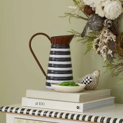 Spring|Outdoor|MacKenzie-Childs Show Your Stripes Watering Can