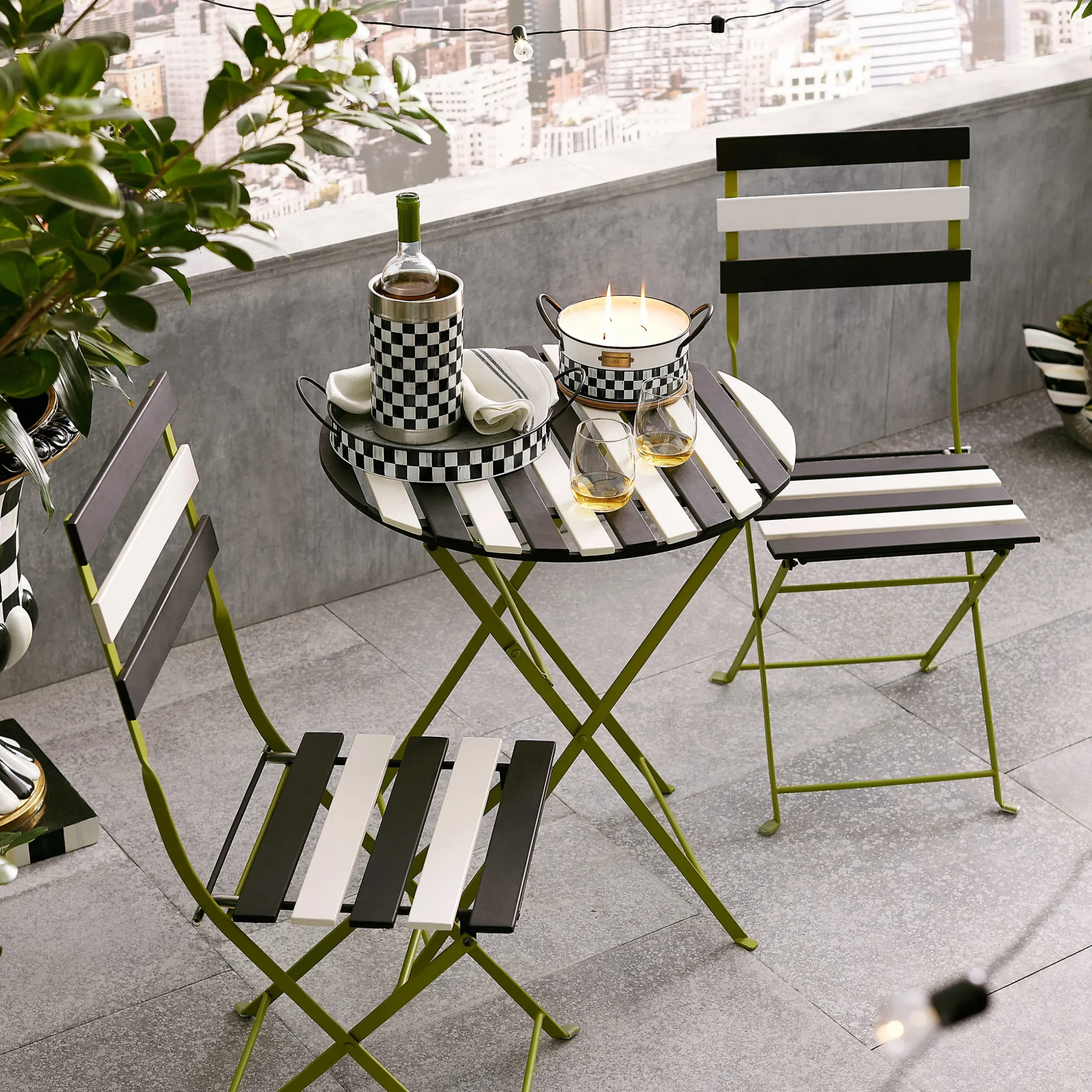 Candles & Fragrances|Outdoor|MacKenzie-Childs Spectator Large Citronella Candle