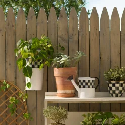 Spring|Greenery & Florals|MacKenzie-Childs Spectator Wall Bucket