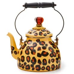Fall Entertaining|Tea Kettles|MacKenzie-Childs Spot On 2 Quart Tea Kettle