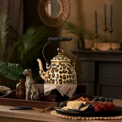 Fall Entertaining|Tea Kettles|MacKenzie-Childs Spot On 2 Quart Tea Kettle