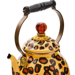 Fall Entertaining|Tea Kettles|MacKenzie-Childs Spot On 2 Quart Tea Kettle