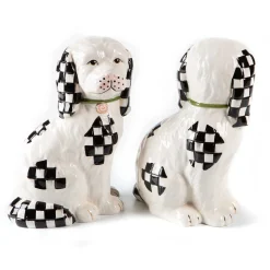Spring|Room Accents|MacKenzie-Childs Staffordshire Dog Figures - Set of 2