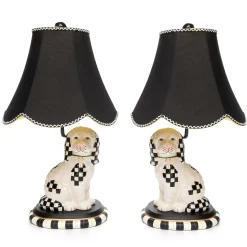 Lighting|MacKenzie-Childs Staffordshire Dog Lamps, Set of 2
