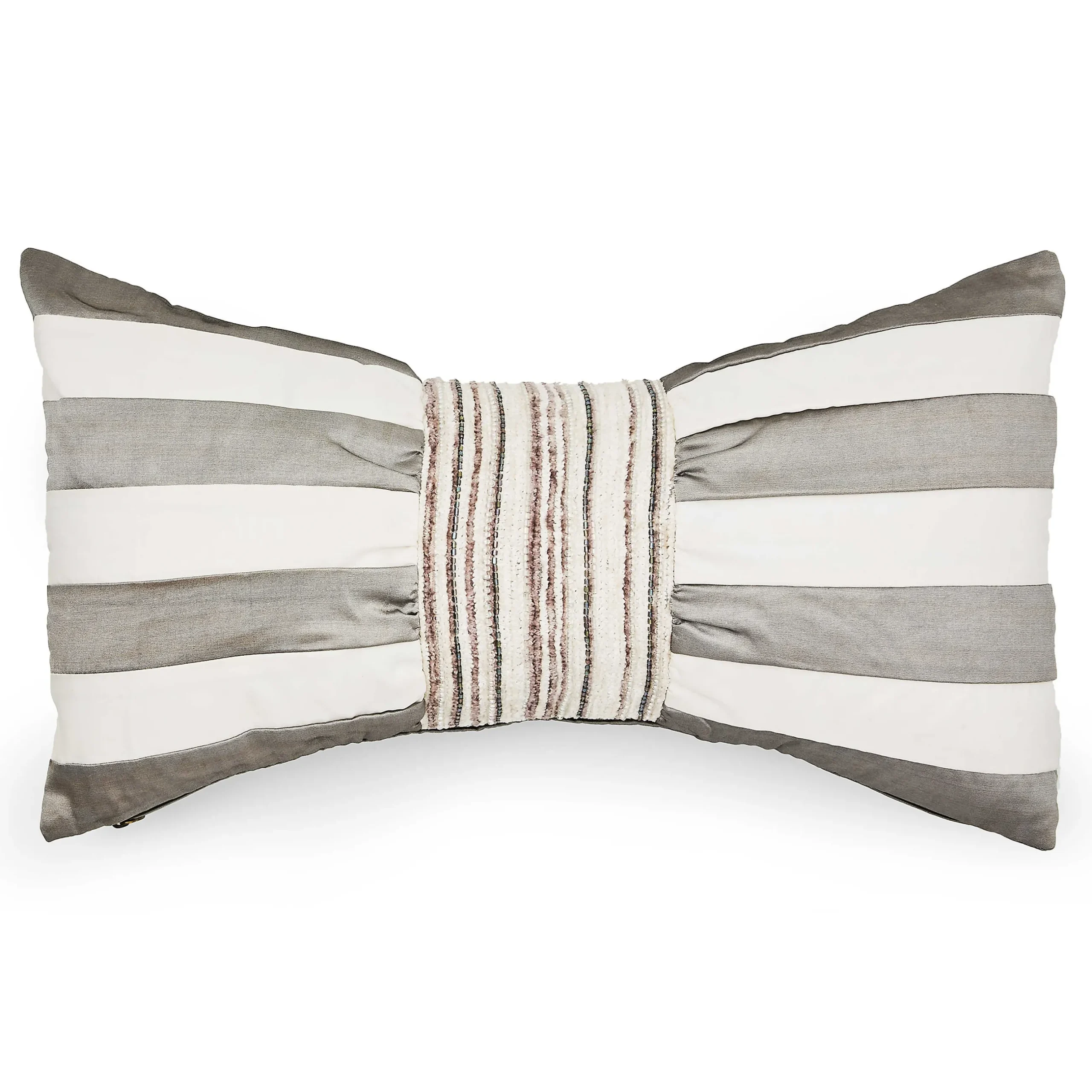 Pillows, Throws, & Cushions|MacKenzie-Childs Sterling Bow Throw Pillow