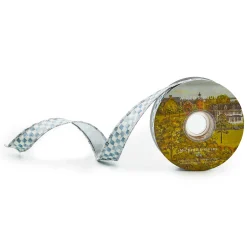 Finishing Touches|MacKenzie-Childs Sterling Check 1 Ribbon