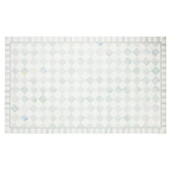 Rugs|MacKenzie-Childs Sterling Check 3' x 5' Floor Mat