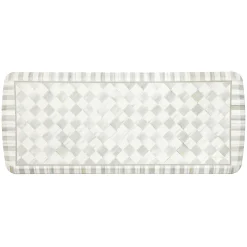 Rugs|MacKenzie-Childs Sterling Check 20 x 48 GelPro Comfort Mat
