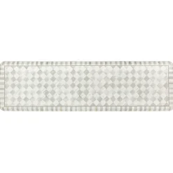 Rugs|MacKenzie-Childs Sterling Check 20 x 72 GelPro Comfort Mat