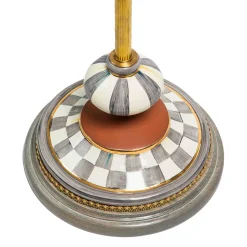 Lighting|MacKenzie-Childs Sterling Check Atelier Floor Lamp