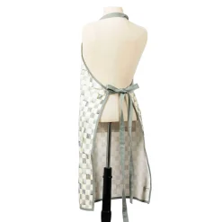 Accessories|Kitchen & Table Linens|MacKenzie-Childs Sterling Check Bistro Apron