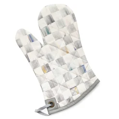 Kitchen & Table Linens|Kitchen Utensils & Tools|MacKenzie-Childs Sterling Check Bistro Oven Mitt
