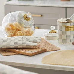 Kitchen & Table Linens|Kitchen Utensils & Tools|MacKenzie-Childs Sterling Check Bistro Oven Mitt